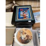 A Collection of boxed collectors plates to includes makes Heinrich and Royal Doulton. Also