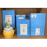 A Selection of Boxed Winnie The Pooh Border Fine Arts music figures