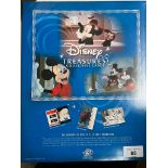 A Full collection of Disney treasures collectable cards