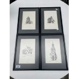 A Lot of four Dunfermline and Inverkeithing Prints