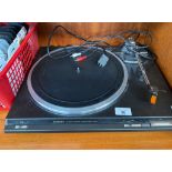 Technics Sl-BD21U turntable with instructions