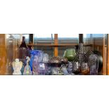 A Large Collection of art glass to include Caithness , Fenton glass etc