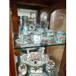 1900s Copeland Spode dressing table set together with other