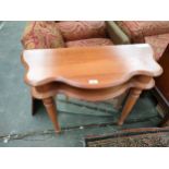 Pine hall console table