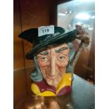 Royal doulton toby jug pied piper