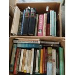 2 Boxes of books