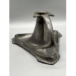 Arts and crafts/ art nouveau pewter candle holder. Stamped to base- see image.