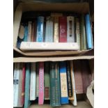 2 Boxes of books