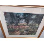 Limited edition Macintosh Patrick print countryside scene