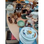 Selection of collectables includes German base , novelty figures
