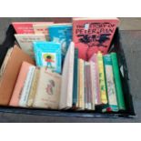 Box of old kids story books includes Peter Pan etc