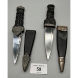 Two Sgian Dubh's