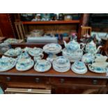 Large Masons Regency Pattern tea ware includes tea pot etc