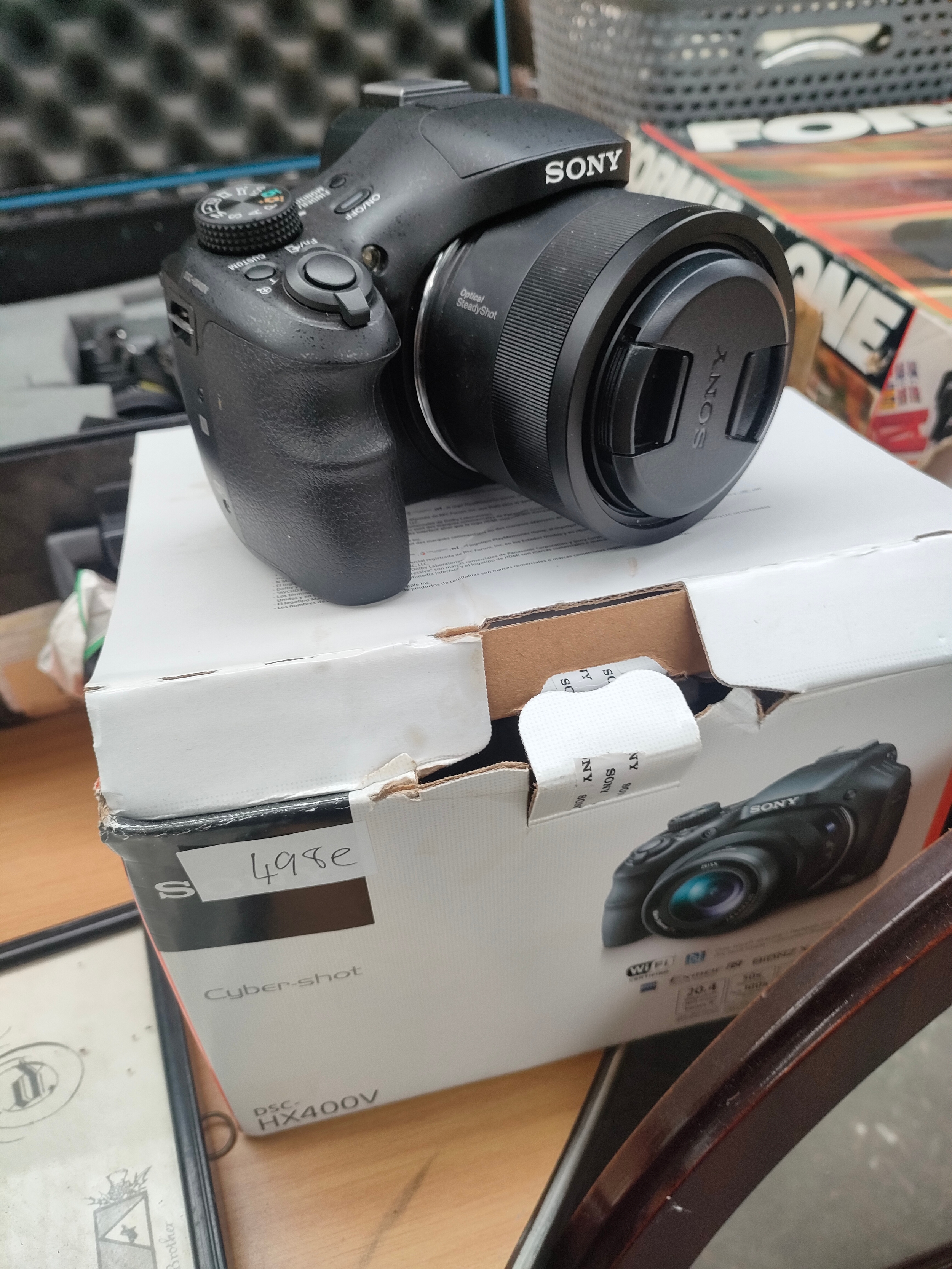 Sony hx400v camera no charger boxed