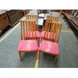 Set of 4 dinning room chairs