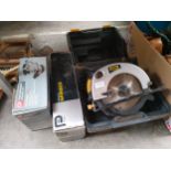 Selection of tools includes circular saw etc