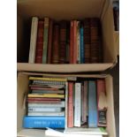 2 Boxes of books includes antique books