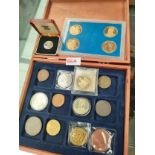 Collection of collectable proof coins etc