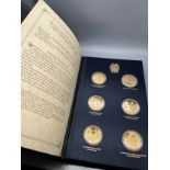 A Churchill Centenary Trust collection of John Pinches Centenary Medals, celebrating the 100th
