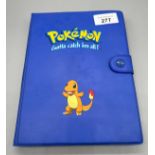 Vintage Pokemon album containing a large quantity of collectable pokemon cards to include first