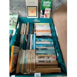 A Box of crime paper back books to include Agatha Christie, Ngalo marsh etc