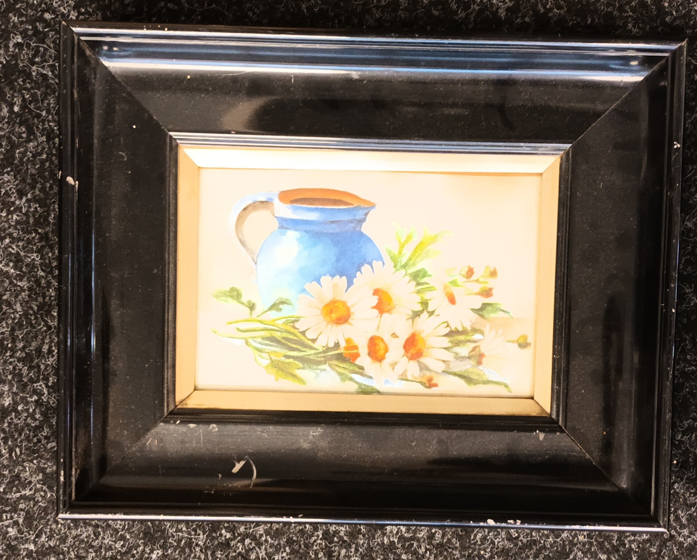 A pair of watercolours depicting still life of flowers, Signed A.McDonald 1919. [34x43cm] - Image 3 of 5