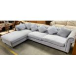 Chesterfield style button back corner settee