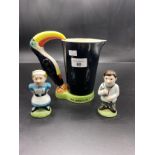 A Large Toucan jug with quote 'How grand to be a toucan just think what toucan can do ' together