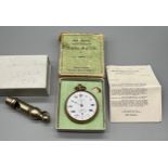 Antique Trans Pacific 21 jewel pocket watch- comes with box and booklet. Together with an antique