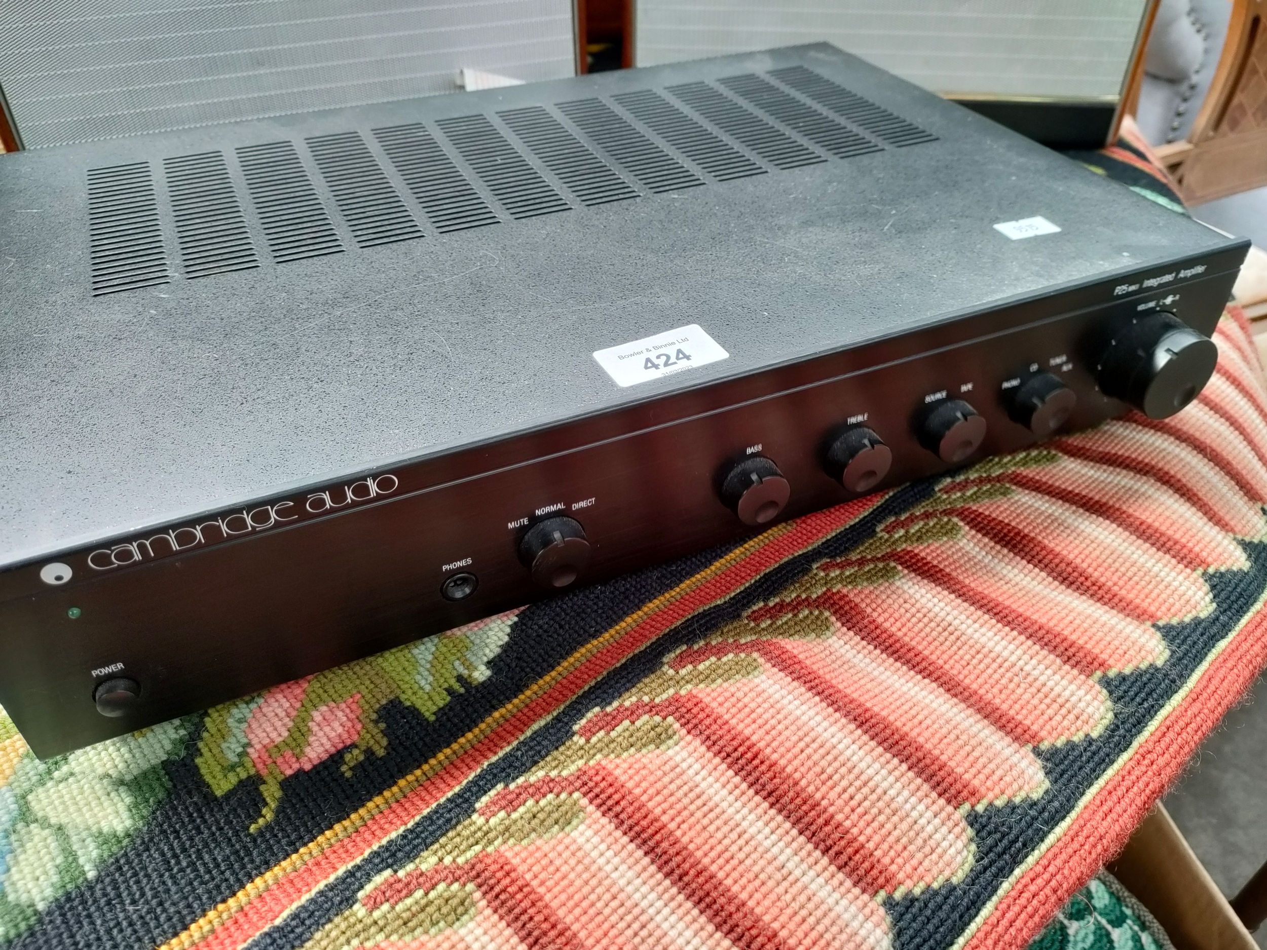 A Cambridge audio p25 intregrated amplifier