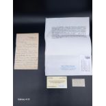 Autographed Letter, Signed John Mackie 4 pp, Printed Letterhead 5 Buckley Road Brondesbury , N. W.