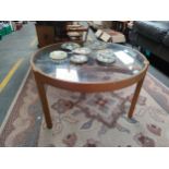 A Mid century Trinity Nathan round coffee table