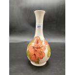 A Large Moorcroft Hibiscus pattern Vase