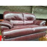 A Leather 2 seater Seatte