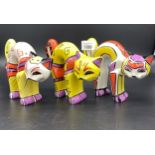 Three Lorna Bailey limited edition cat figurines, signed. 13/50 [12cm high]