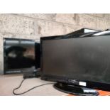 Two flat screen tv's