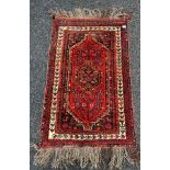 Gaschgai hand made Iranian rug with certificate [83x130cm]