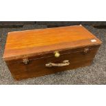 Antique wooden tool chest [28x69x31cm]