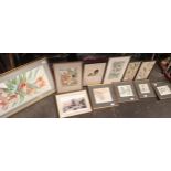 A Mixed lot of various art works includes water colours etc