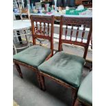 A Pair of 19th century oak chairs