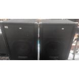 A Large Pair of Carlsbro heavy duty speakers