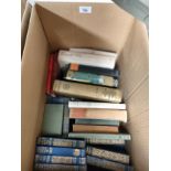 A Box of books includes gardening , children of history etc