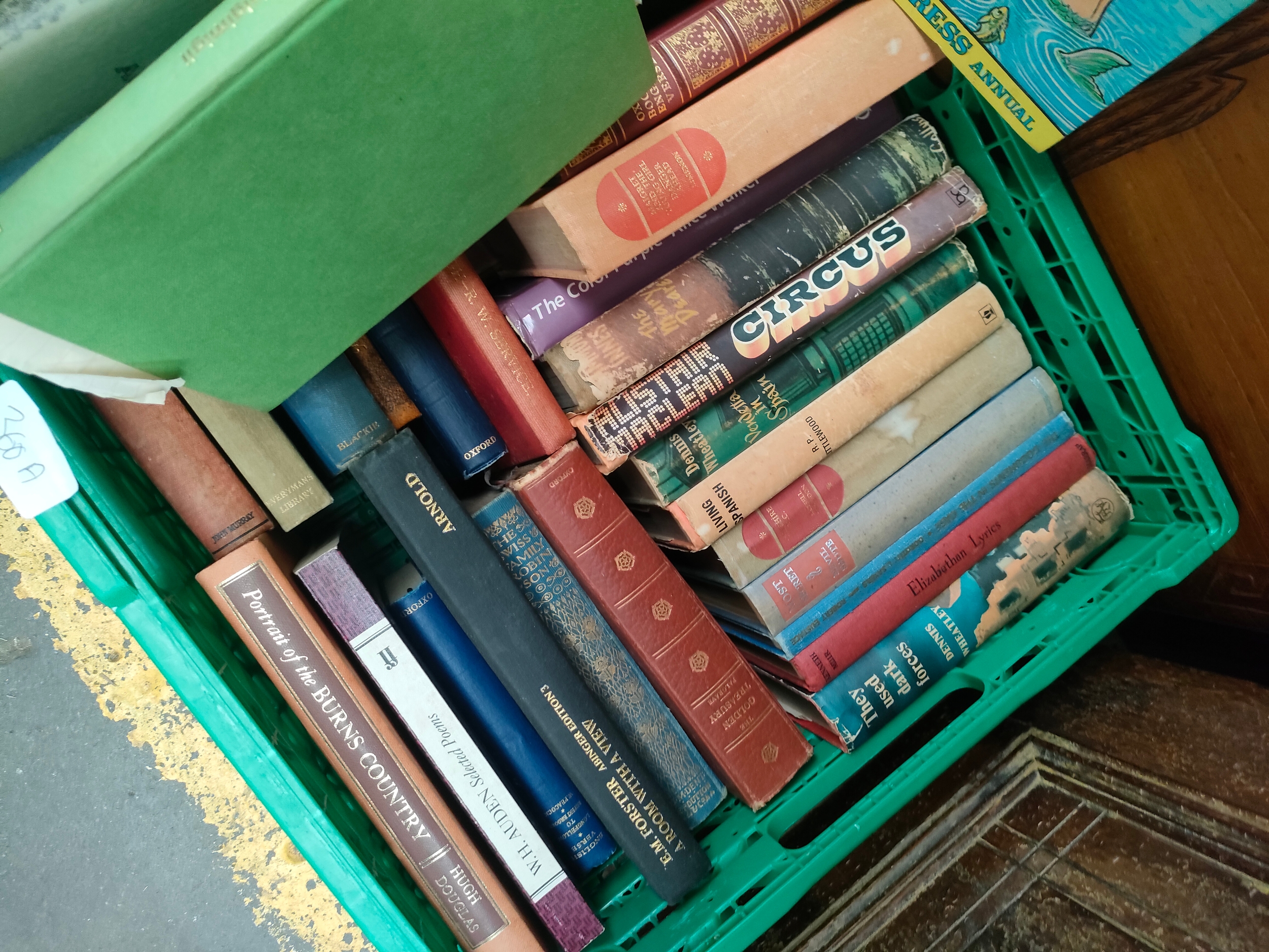 A large box of antique books , crime books and Rupert - Image 2 of 3