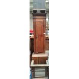 Victorian oak grandfather clock casing