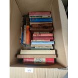 Box of books to include The Defeat of The Spanish Armada, by Garrett Mattingly, The Character
