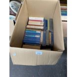 A Box of mixed genre books: Includes Poetical works.