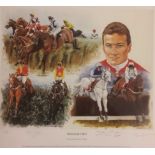 Peter Deighan Limited edition print ''Dunwoody's Best'' from an original painting by Peter