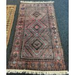 Large Persian hand made ornate rug [300x165cm]