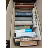 A Box of old books to include Albert & Victoria by David duff, civil war book and many more