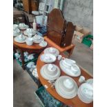 Large collection of Royal Doulton 'White Nile' tableware